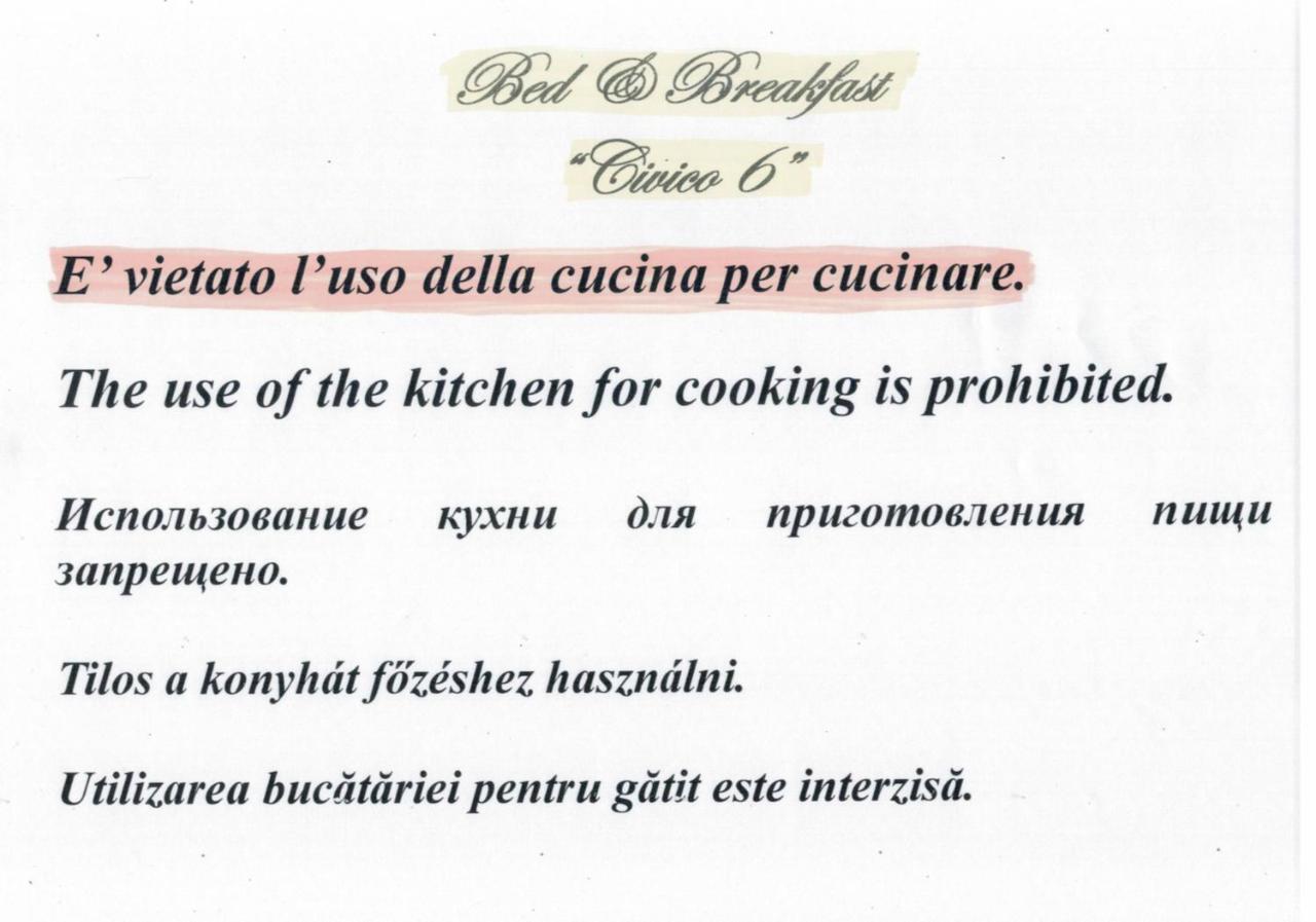 B & B Civico 6 Rooms Salerno Ngoại thất bức ảnh